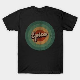 Circle Retro Vintage Epica T-Shirt